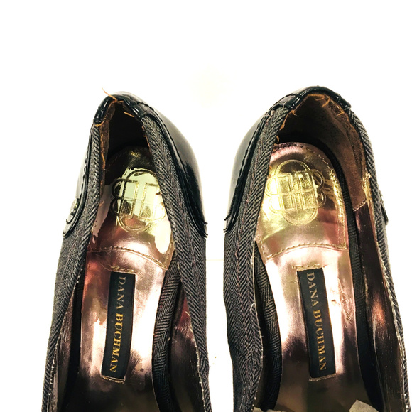 Dana Buchman Women Black Fabric Slip-On Size 7 - Picture 6 of 8